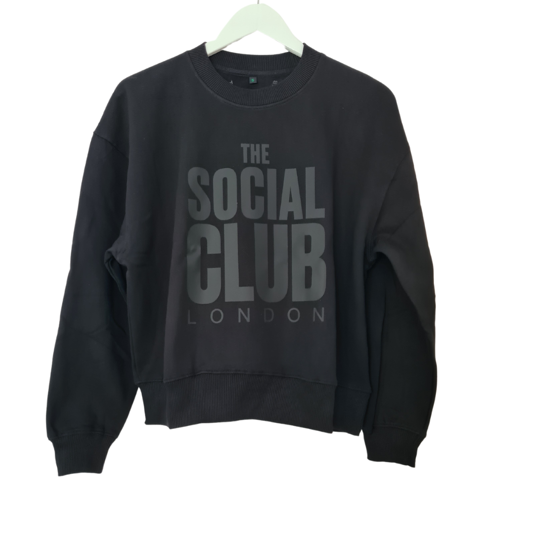 Black on Black TSC 100% Organic Sweatshirt