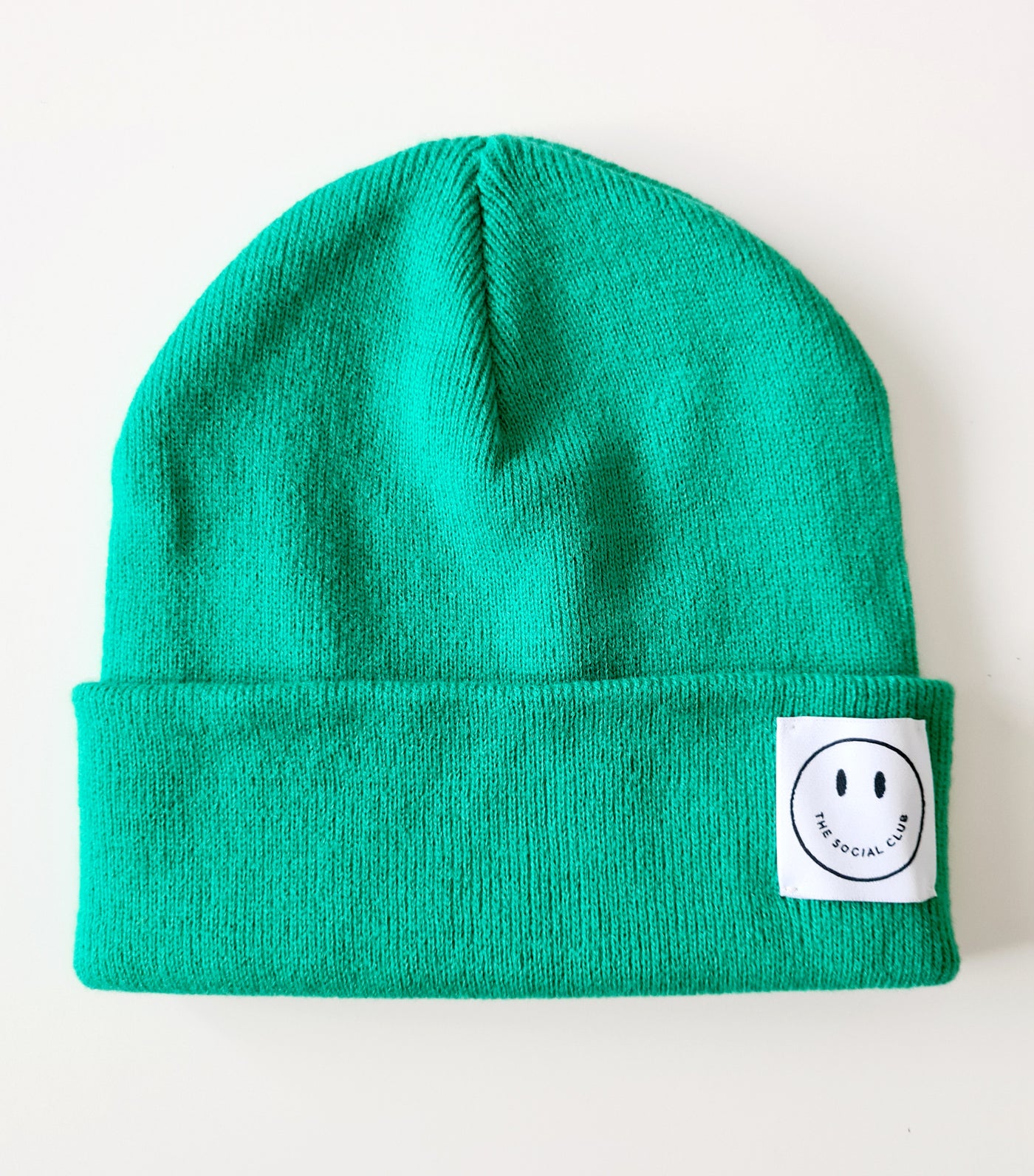 Green SOCIAL BEANIE